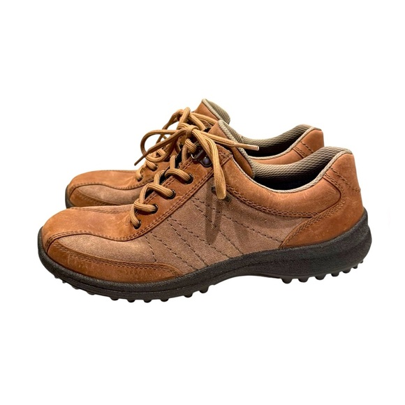 Hotter Mist GTX Brown Leather Walking Hiking Shoes Women’s Size 9 - Picture 1 of 7